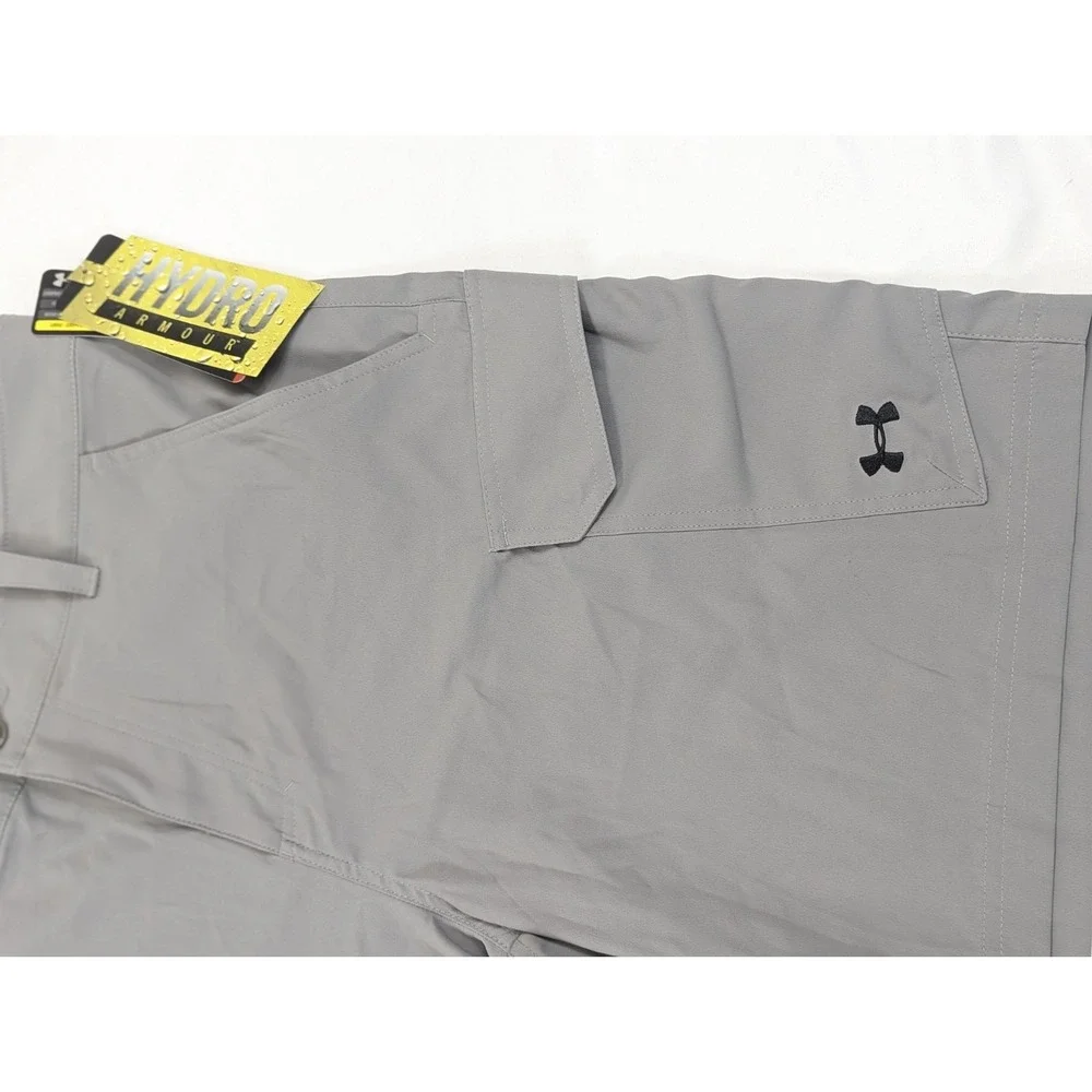 Gray Chino Hydro Performance Stretch Golf